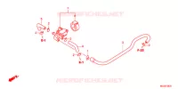 VALVE DE COMMANDE D'INJECTION D'AIR pour Honda CBF 1000 de 2012