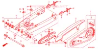 BRAS OSCILLANT pour Honda CBF 1000 de 2012