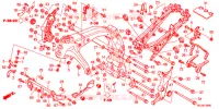 CADRE pour Honda CBF 1000 de 2012