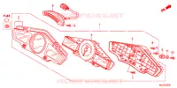 COMPTEUR pour Honda CBF 1000 de 2012