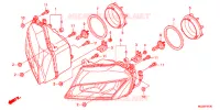 PHARE pour Honda CBF 1000 de 2012