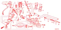 GUIDON   TE DE FOURCHE pour Honda CBF 1000 de 2012
