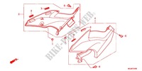 COUVERCLES LATERAUX pour Honda CBF 1000 de 2012