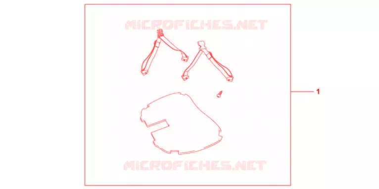 TAPIS TOP CASE 35L Honda MOTO 1000 CBF 2012  CBF1000FSC