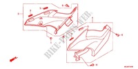 COUVERCLES LATERAUX pour Honda CBF 1000 F ABS TS de 2012