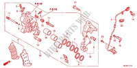 ETRIER DE FREIN AVANT DROIT (CBF1000FA/FT/FS) pour Honda CBF 1000 F ABS TS de 2012