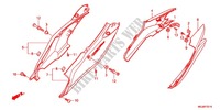 CARENAGES ARRIERE pour Honda CBF 1000 F ABS TS de 2012