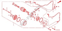 DEMARREUR pour Honda CBR 125 NOIR de 2012
