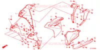 SABOT pour Honda CBR 125 NOIR de 2012