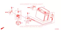 BATTERIE pour Honda CBR 125 BLACK de 2012