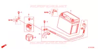 BATTERIE pour Honda CBR 125 REPSOL de 2012