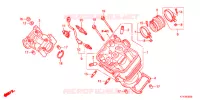 CULASSE pour Honda CBR 125 REPSOL de 2012