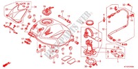 RESERVOIR A CARBURANT pour Honda CBR 125 REPSOL de 2012