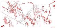 ETRIER DE FREIN AVANT DROIT (CBR600FA) pour Honda CBR 600 F ABS WHITE de 2012