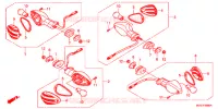 CLIGNOTANT pour Honda CBR 600 F ABS WHITE de 2012