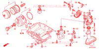 CARTER   POMPE   FILTRE A HUILE pour Honda CBR 600 F ABS de 2012