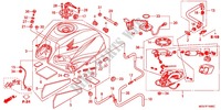 RESERVOIR A CARBURANT pour Honda CBR 600 F ABS de 2012