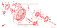 ROUE ARRIERE pour Honda CBR 600 F ABS de 2012