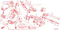 GUIDON   TE DE FOURCHE pour Honda CBR 600 F ABS de 2012