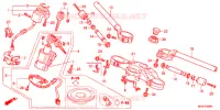 GUIDON   TE DE FOURCHE pour Honda CBR 600 F ABS de 2012
