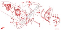 POMPE A EAU pour Honda CBR 600 F WHITE de 2012
