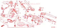 GUIDON   TE DE FOURCHE pour Honda CBR 600 F WHITE de 2012