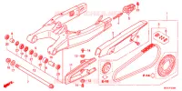 BRAS OSCILLANT pour Honda CBR 600 F de 2012