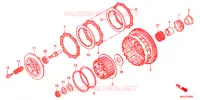 EMBRAYAGE pour Honda CBR 600 F de 2012