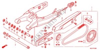 BRAS OSCILLANT pour Honda CBR 600 F de 2012