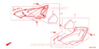 COUVERCLES LATERAUX pour Honda CBR 600 F de 2012