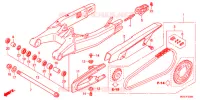 BRAS OSCILLANT pour Honda CBR 600 F de 2012