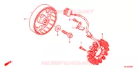 ALTERNATEUR pour Honda CBR 600 RR VERMELHO de 2012