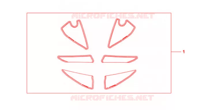 KIT DECO RACING Honda MOTO 600 CBR 2013  CBR600RRC