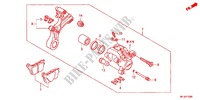ETRIER DE FREIN ARRIERE (CBR600RR) pour Honda CBR 600 RR RED de 2012