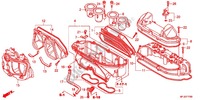 FILTRE A AIR pour Honda CBR 600 RR ROUGE de 2012