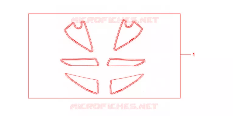 KIT DECO RACING Honda MOTO 600 CBR 2013  CBR600RRC