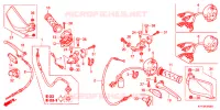 LEVIER DE GUIDON   CABLE   COMMODO (1) pour Honda CB1 125 RUEDAS FUNDIDAS de 2012