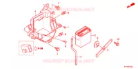 BATTERIE (1) pour Honda ACE 125 CASTED WHEELS de 2013