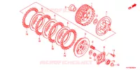 EMBRAYAGE pour Honda ACE 125 CASTED WHEELS de 2013