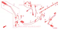 PEDALE   KICK pour Honda ACE 125 CASTED WHEELS de 2013