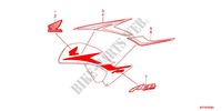 AUTOCOLLANTS (1) pour Honda ACE 125 SPOKED WHEELS de 2012