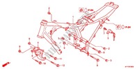 CADRE (1) pour Honda ACE 125 SPOKED WHEELS de 2012