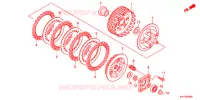 EMBRAYAGE pour Honda CB 125 RADIOS RUEADA de 2013