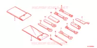 OUTIL pour Honda ACE 125 RADIOS RUEADA de 2012