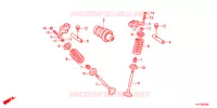 ARBRE A CAMES   SOUPAPE pour Honda CB1 125 RADIOS RUEADA de 2012