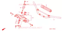 GUIDON   TE DE FOURCHE pour Honda CRF 250 X de 2012