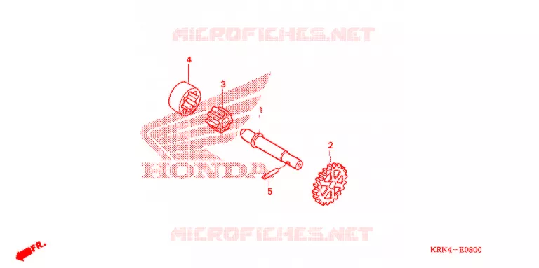 POMPE A HUILE Honda MOTO 250 CRF 2012  CRF250XC
