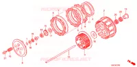 EMBRAYAGE pour Honda CRF 250 X de 2012