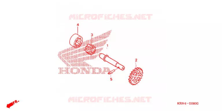 POMPE A HUILE Honda MOTO 250 CRF 2012  CRF250XC
