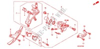 ETRIER DE FREIN ARRIERE pour Honda CRF 450 R de 2012